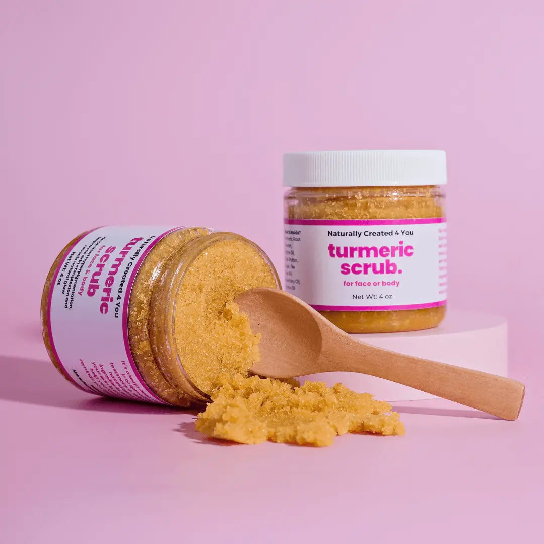 turmeric scrub Naturally Created 4 You
