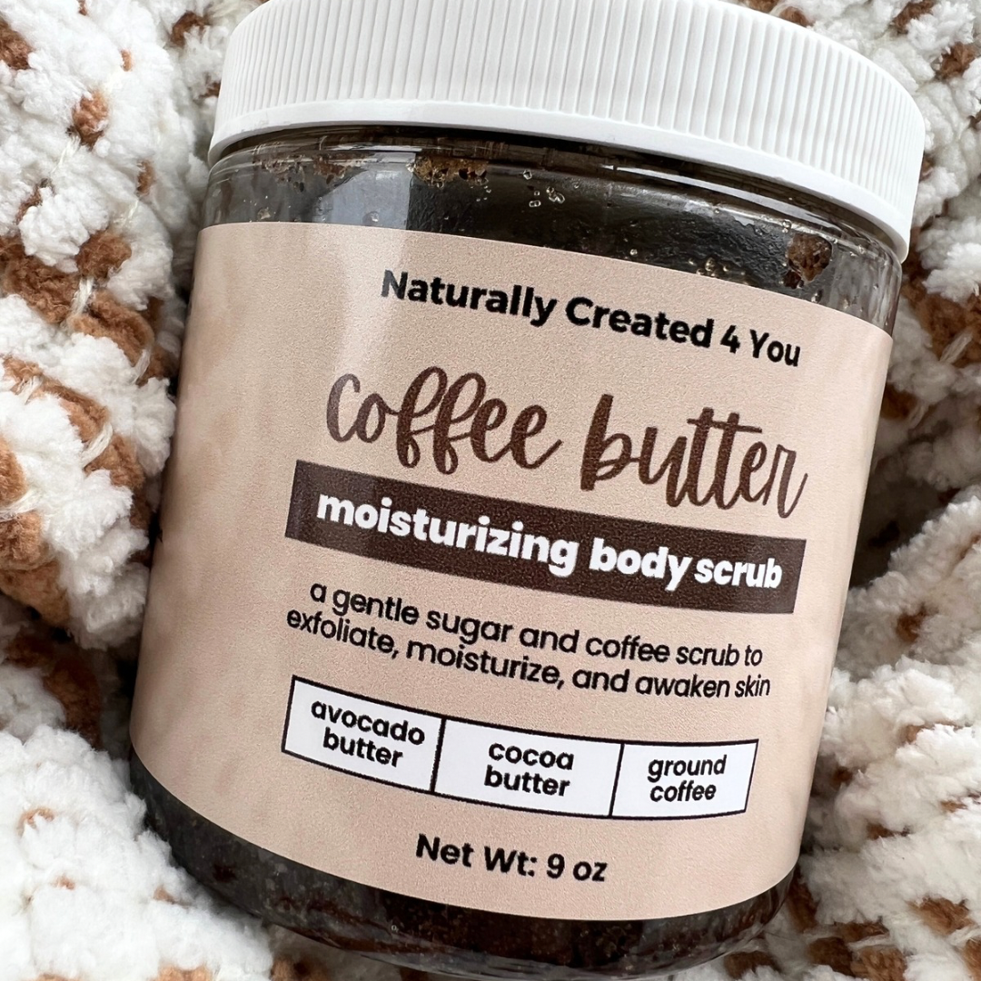 coffee butter moisturizing body scrub (Limited Edition)