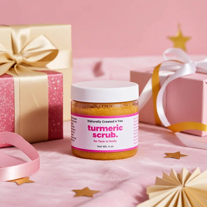 turmeric scrub Naturally Created 4 You