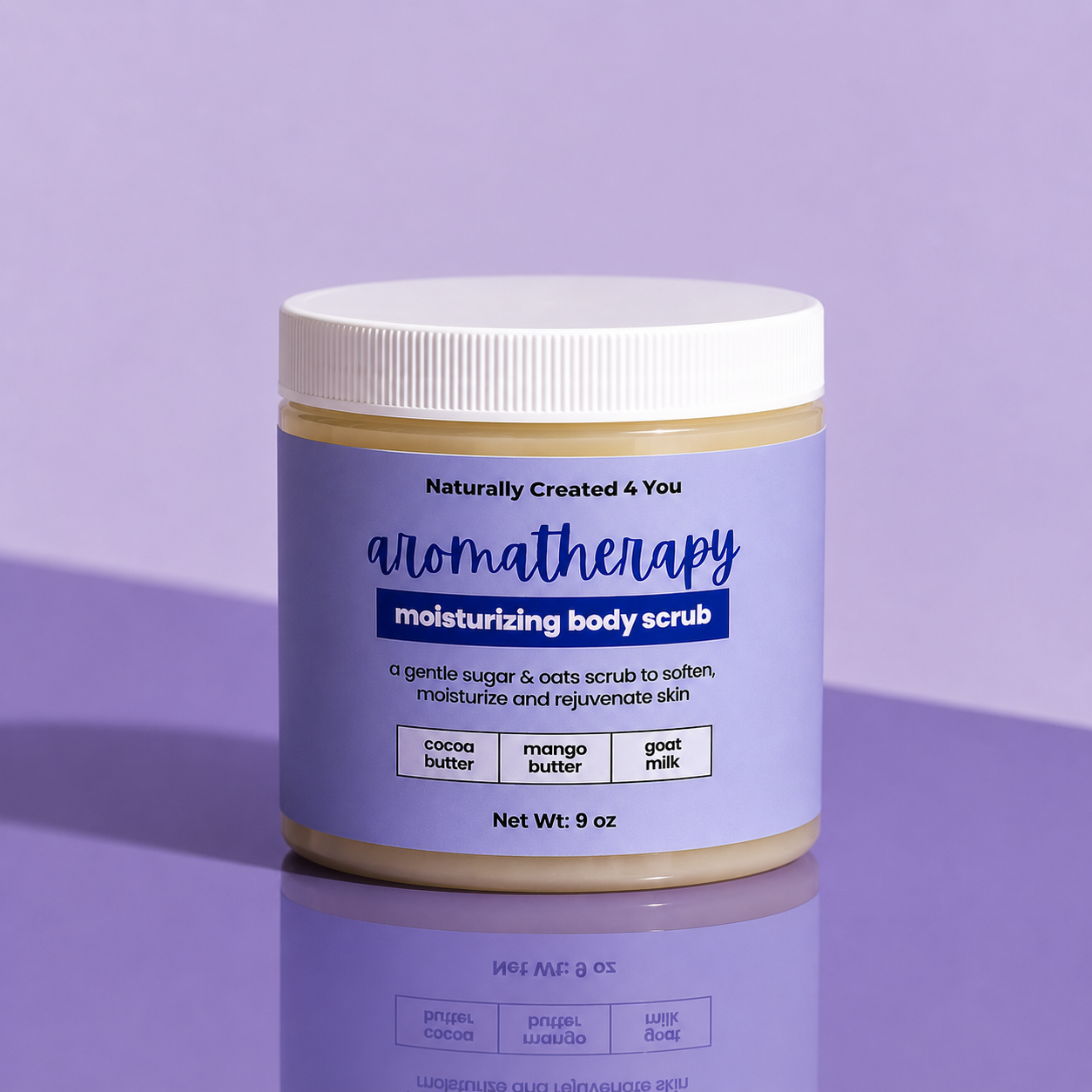 aromatherapy body scrub Naturally Created 4 You