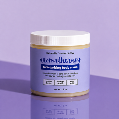 aromatherapy body scrub Naturally Created 4 You