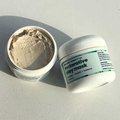 restorative clay mask Naturally Created 4 You