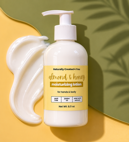 goat's milk moisturizing lotion Naturally Created 4 You