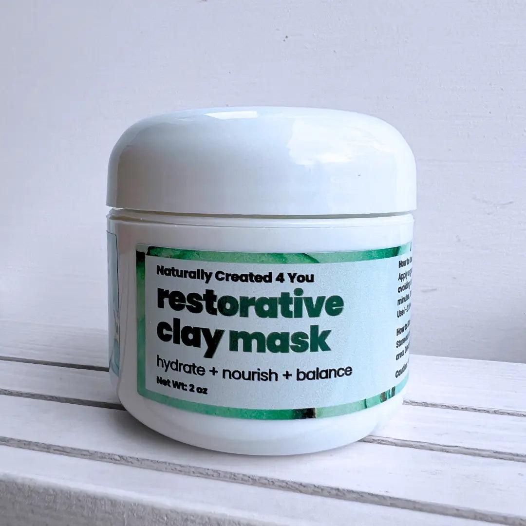 restorative clay mask Naturally Created 4 You