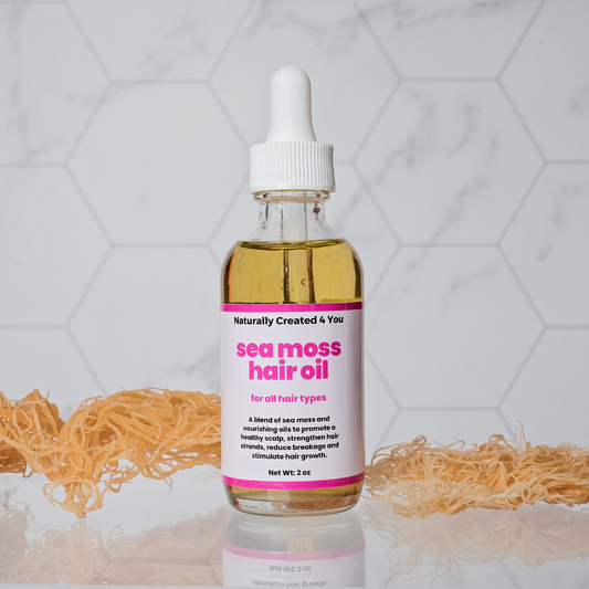 sea moss hair oil