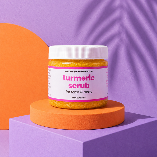 turmeric scrub Naturally Created 4 You