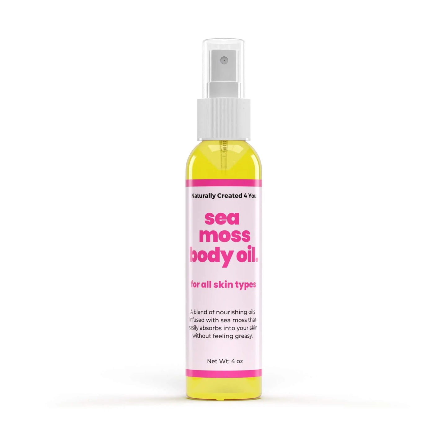 sea moss body oil